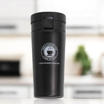 Thermosteel Insulated Coffee Mug 300 ML (Black)