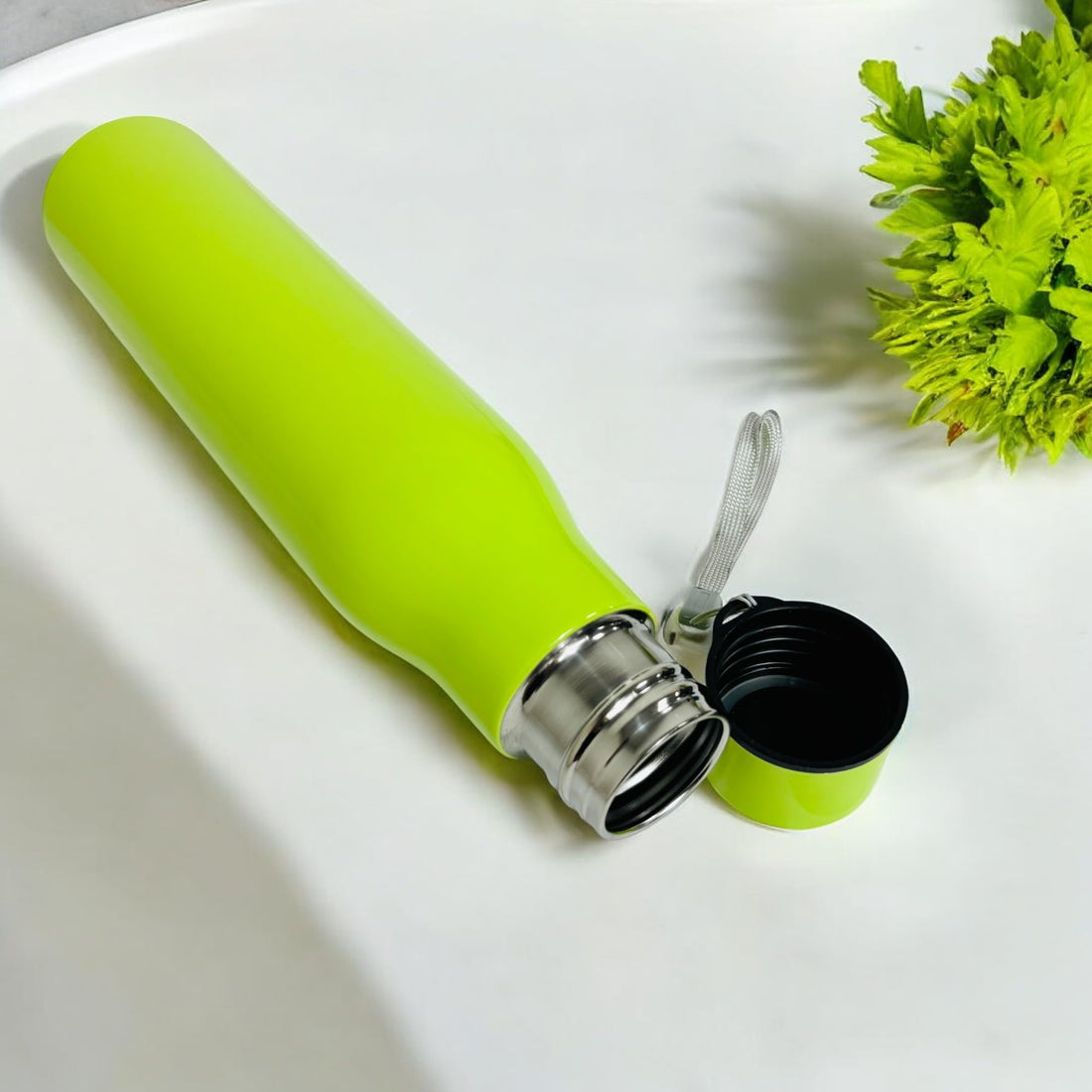 Stainless Steel Water Bottle -1 litre (Green)