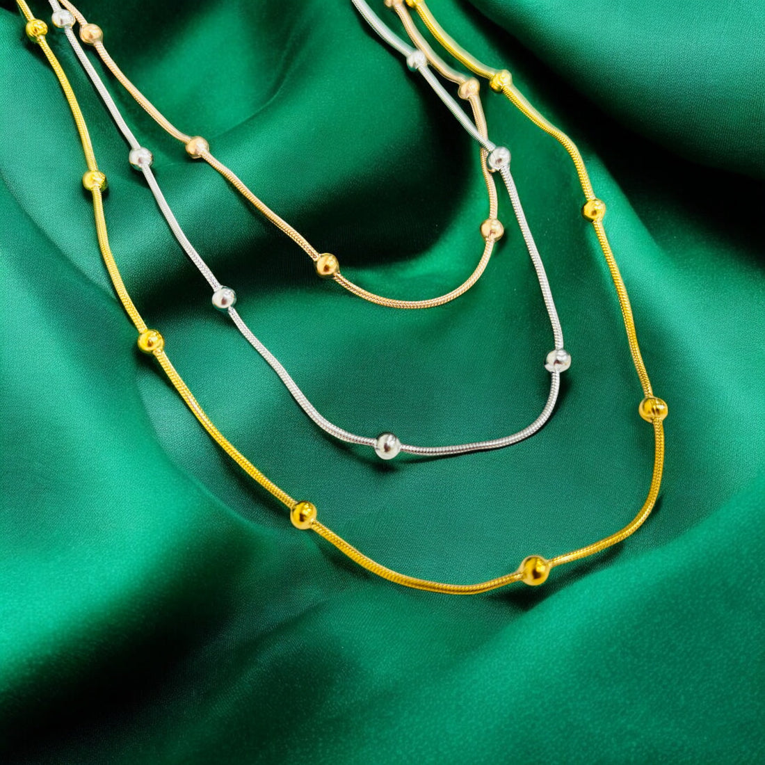 Multi-Layered Chain Necklace for Daily Wear