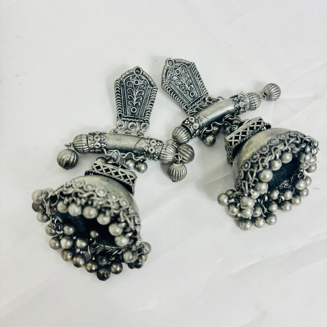 Oxidized Stylish Jhumka Earring