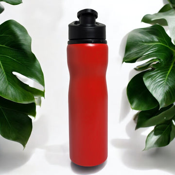 Stainless Steel Sipper Bottle – 750ml (Red)